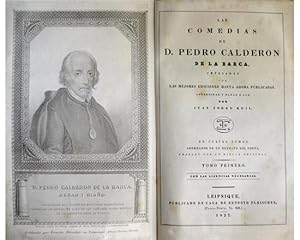 Imagen del vendedor de Las Comedias de Caldern, cotejadas con las mejores ediciones hasta ahora publicadas. Corregidas y dadas a luz por Juan Jorge Keil. a la venta por Hesperia Libros