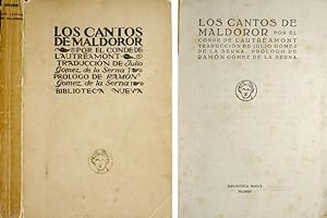 Imagen del vendedor de Los Cantos de Maldoror. Traduccin de Julio Gmez de la Serna. Prlogo de Ramn Gmez de la Serna. a la venta por Hesperia Libros