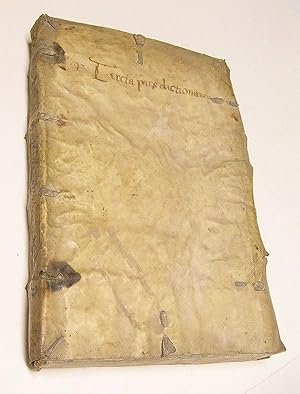 Imagen del vendedor de Tertia Pars Repertorium seu Dictionarium Morale utriusque Testamenti Fratris Petri Berchorii. [Edicin al cuidado de Francisco de Vitoria]. a la venta por Hesperia Libros