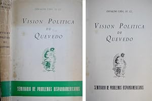 Imagen del vendedor de Visin poltica de Quevedo. a la venta por Hesperia Libros