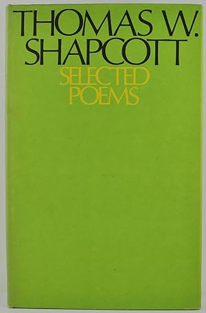 Selected Poems 1st Edition Signed by Shapcott