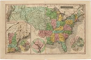 Bild des Verkufers fr A NEW UNIVERSAL ATLAS OF THE WORLD COMPRISING IN TWENTY ONE MAPS, CAREFULLY PREPARED FROM THE LATEST INFORMATION AND NEATLY ENGRAVED, THE WORLD, ITS SEVERAL GRAND DIVISIONS AND PRINCIPAL SUBDIVISIONS zum Verkauf von William Reese Company - Americana