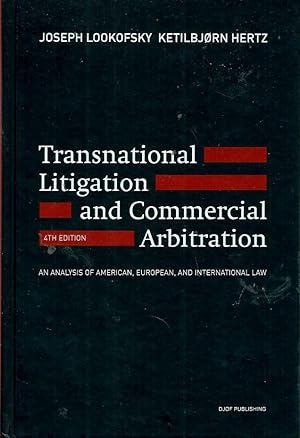 Bild des Verkufers fr Transnational Litigation and Commerical Arbitration zum Verkauf von San Francisco Book Company