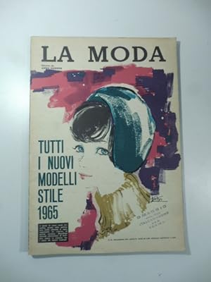 La moda diretto da Anna Vanner, n. 25, settembre 1964. Tutti i nuovi modelli stile 1965