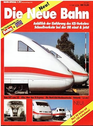 Immagine del venditore per Bahn-special Heft 1/91: Die Neue Bahn. Anllich der Einfhrung des ICE-Verkehrs: Schnellverkehr bei der DB einst & jetzt. venduto da Antiquariat Bernhardt