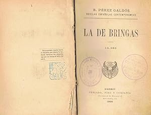 Imagen del vendedor de LA DE BRINGAS a la venta por Librera Torren de Rueda