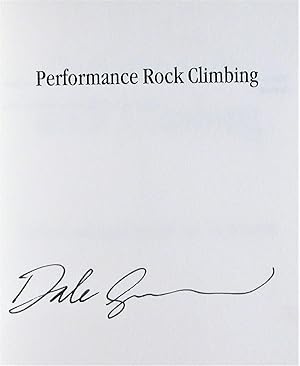 Imagen del vendedor de Performance Rock Climbing a la venta por Ken Jackson