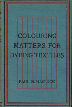 Colouring Matters for Dyeing Textiles