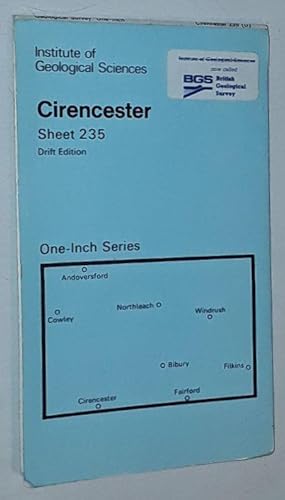 Cirencester. Sheet 235, Drift Edition, Geological Map One-Inch Series