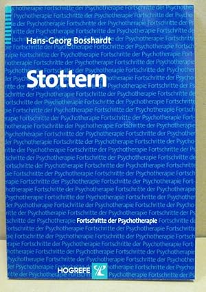 Bild des Verkufers fr Stottern. (Fortschritte der Psychotherapie. Manuale fr die Praxis 32) zum Verkauf von Nicoline Thieme