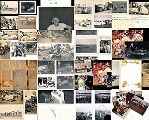 Seller image for Frank Dickerson and Harold Leep, race car drivers (Archive of vintage photographs, 1920s-1980s) for sale by Well-Stacked Books