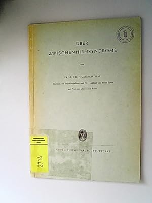 Seller image for ber Zwischenhirnsyndrome. for sale by Antiquariat Bookfarm