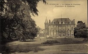 Ansichtskarte / Postkarte Renescure Nord, Le Château de Woestinne, Prop. M. Bonduelle
