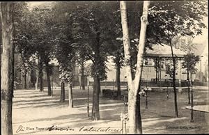 Ansichtskarte / Postkarte Maubeuge Nord, Place Verte, Platzpartie, Pavillon