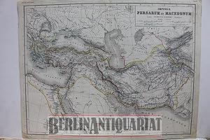 Seller image for Imperia Persarum et Macedonum. Auctore Henrico Kiepert. Modulus 1 : 12,000,000. for sale by BerlinAntiquariat, Karl-Heinz Than
