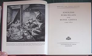 Bild des Verkufers fr English Porcelain and Bone China 1743-1850 zum Verkauf von Hanselled Books
