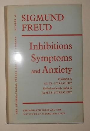Seller image for Inhibitions, Symptoms, and Anxiety (International Psycho-Analytical Library No 28) for sale by David Bunnett Books