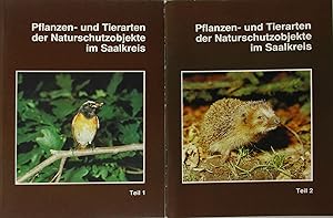 Seller image for Pflanzen- und Tierarten der Naturschutzobjekte im Saalkreis (Bez. Halle) (Teile 1 und 2), for sale by Versandantiquariat Hbald