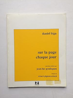 Bild des Verkufers fr Sur la Page Chaque Jour zum Verkauf von Pascal Coudert