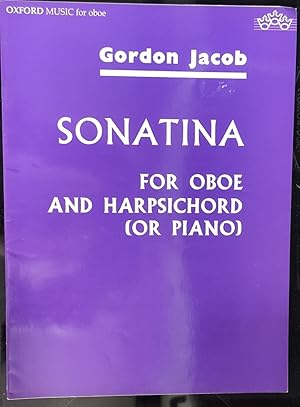 Sonatina : For Oboe and Harpsichord (piano)