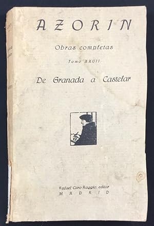 Seller image for De Granada a Castelar for sale by Els llibres de la Vallrovira