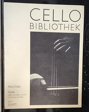 Sonate g-Moll / solminuer / g minor fur Violoncello und Piano (Cello Bibliothek)