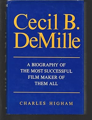 Seller image for cecil b. demille for sale by Thomas Savage, Bookseller