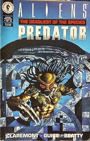 Imagen del vendedor de Aliens / Predator : The Deadliest of the Species No. 1 of 12 July 1993 a la venta por Shore Books