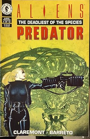 Imagen del vendedor de Aliens / Predator : The Deadliest of the Species No. 4 of 12 January 1994 a la venta por Shore Books