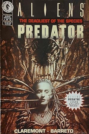 Imagen del vendedor de Aliens / Predator : The Deadliest of the Species No. 7 of 12 August 1994 a la venta por Shore Books