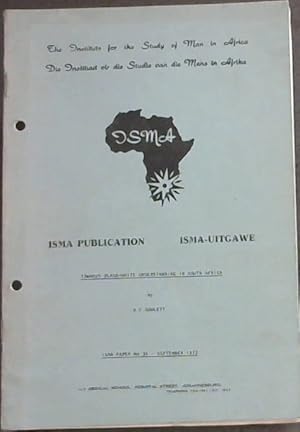 Bild des Verkufers fr Towards Black-White Understanding in South Africa: Lecture delivered to the Institute for the Study of man in Africa on 26th November 1975 , ISMA paper No. 36 , 1977 (ISMA Publication/ ISMA Uitgawe zum Verkauf von Chapter 1