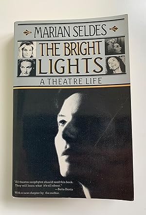 The Bright Lights: A Theatre Life. Inscribed to Arnold Wesker with letter and postcards by Seldes...