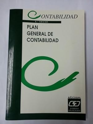 Plan General de contabilidad