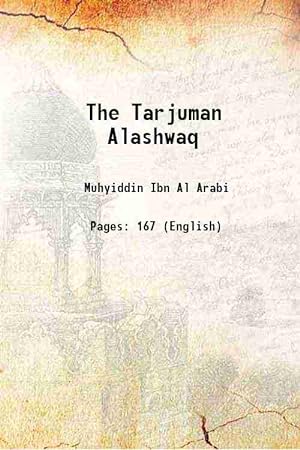 Imagen del vendedor de The Tarjuman Alashwaq 1911 a la venta por Gyan Books Pvt. Ltd.