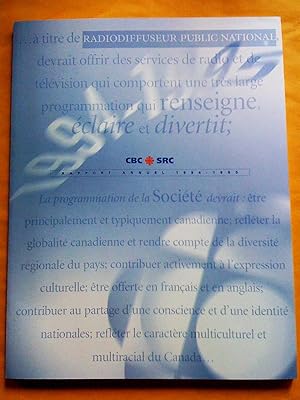 Imagen del vendedor de Rapport annuel 1994-1995 a la venta por Claudine Bouvier