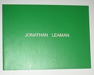 Seller image for Jonathan Leaman (Beaux Arts, London 1996) for sale by David Bunnett Books