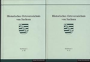 Seller image for Band 1 und 2 Historisches Ortsverzeichnis von Sachsen for sale by Antiquariat Kastanienhof