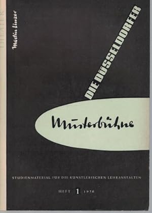 Bild des Verkufers fr Die Dsseldorfer Musterbhne,Karl Immermanns theatralische Sendung, zum Verkauf von Antiquariat Kastanienhof