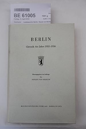 Berlin Chronik der Jahre 1955-1956