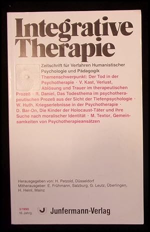 Imagen del vendedor de Integrative Therapie Zeitschrift fr Verfahren Humanistischer Psychologie und Pdagogik 16. Jahrgang; Heft 3 a la venta por ANTIQUARIAT Franke BRUDDENBOOKS