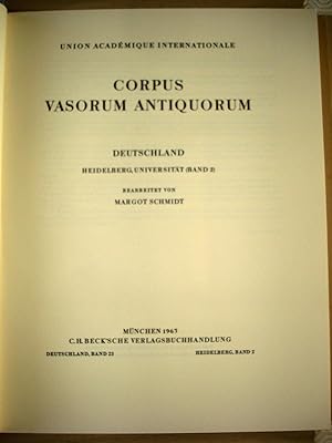 Corpus vasorum antiquorum. Deutschland, 23. Heidelberg Universität (band 2).