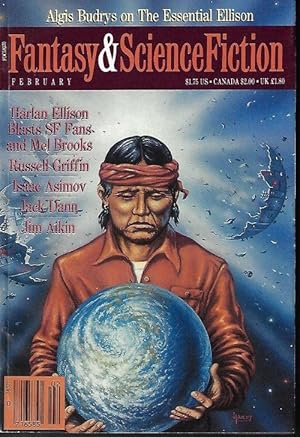 Bild des Verkufers fr The Magazine of FANTASY AND SCIENCE FICTION (F&SF): February, Feb. 1988 zum Verkauf von Books from the Crypt