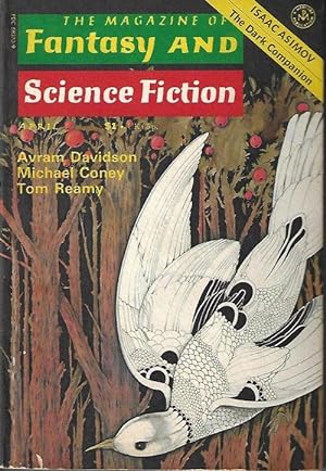Immagine del venditore per The Magazine of FANTASY AND SCIENCE FICTION (F&SF): April, Apr. 1977 venduto da Books from the Crypt
