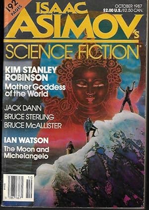 Image du vendeur pour Isaac ASIMOV'S Science Fiction: October, Oct. 1987 mis en vente par Books from the Crypt