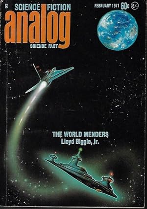 Bild des Verkufers fr ANALOG Science Fiction/ Science Fact: Feb. 1971 ("The World Menders") zum Verkauf von Books from the Crypt