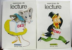 Image du vendeur pour Exercices de lecture : C.E.2 + exercices de lecture CM1 (Apprendre; 2 volumes) mis en vente par crealivres