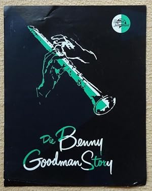 Bild des Verkufers fr Werbezettel fr den Film "Die Benny Goodman Story" zum Verkauf von ANTIQUARIAT H. EPPLER