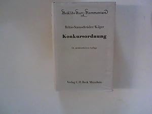 Seller image for Konkursordnung for sale by ANTIQUARIAT FRDEBUCH Inh.Michael Simon