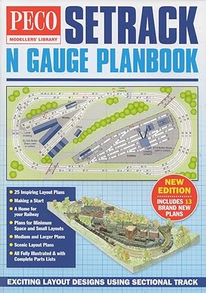 Peco Modellers' Library: Setrack N Gauge Planbook