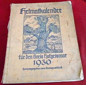 Bild des Verkufers fr Heimatkalender fr den Kreis Hofgeismar 1930 zum Verkauf von Antiquariat Clement